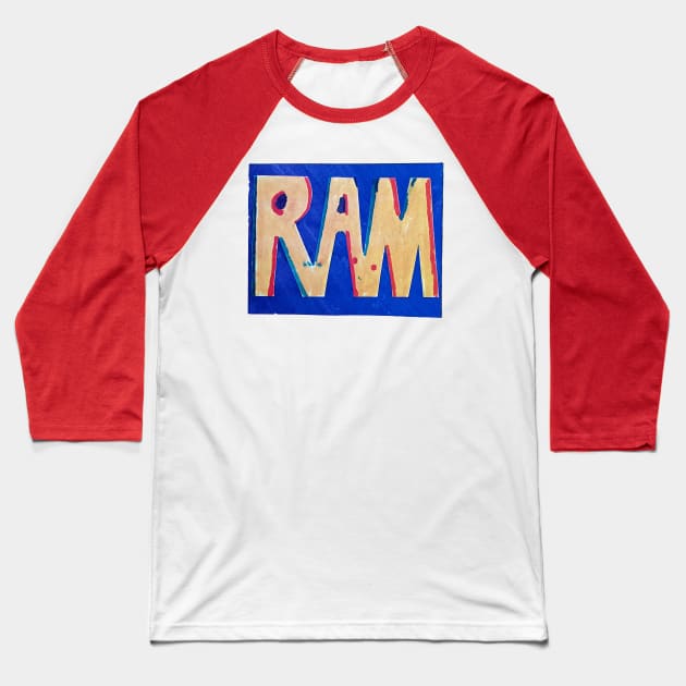 McCartney RAM Baseball T-Shirt by goatboyjr